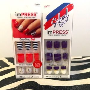 Lot of 2 UNOPENED imPress nails